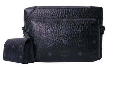 Klassik Multifunction Crossbody S, &pound;495, Handbags, Black, Canvas, Front view